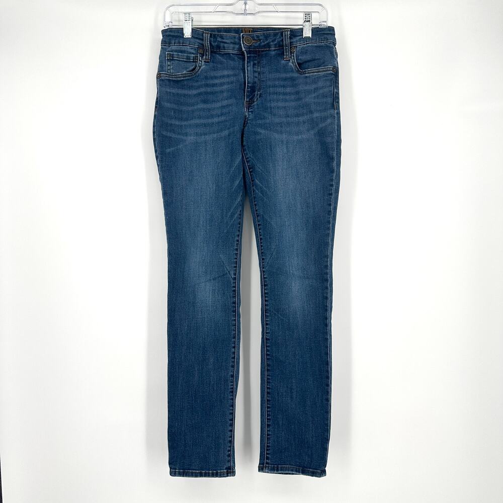 KUT From The Kloth Women's Jeans Size 4 Medium Wash Blue Low Rise Classic Fit